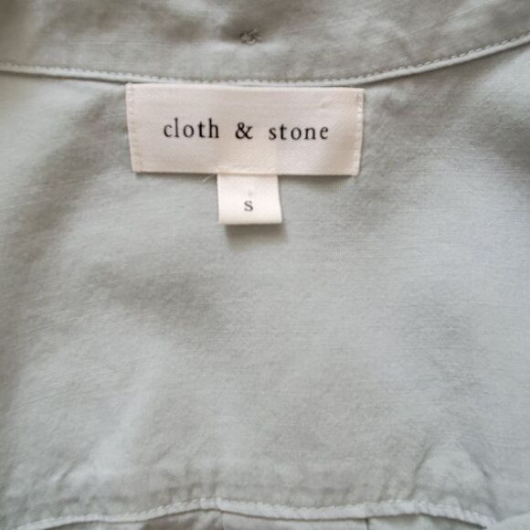 Cloth & Stone tie-front shirt Sz S - Picture 5 of 6